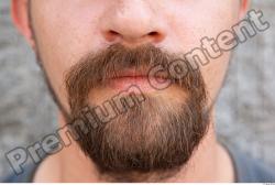 Mouth Casual Average Bearded Street photo references